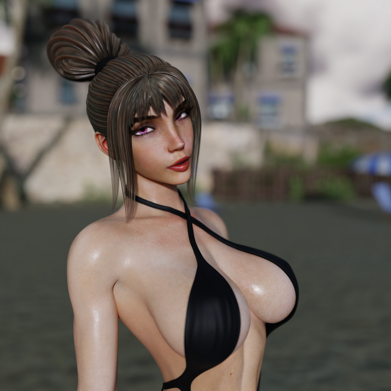 QB作品 - 安妮·洛维 - 3D打印模型|QB Works – Anne Lovely – 3D Print Model