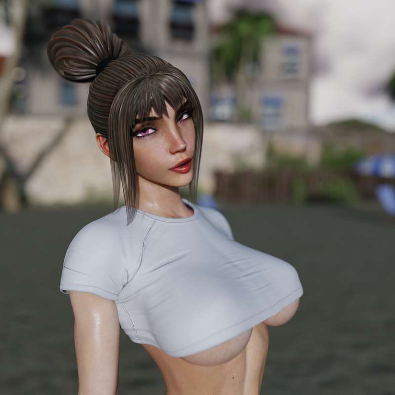 QB作品 - 安妮·洛维 - 3D打印模型|QB Works – Anne Lovely – 3D Print Model