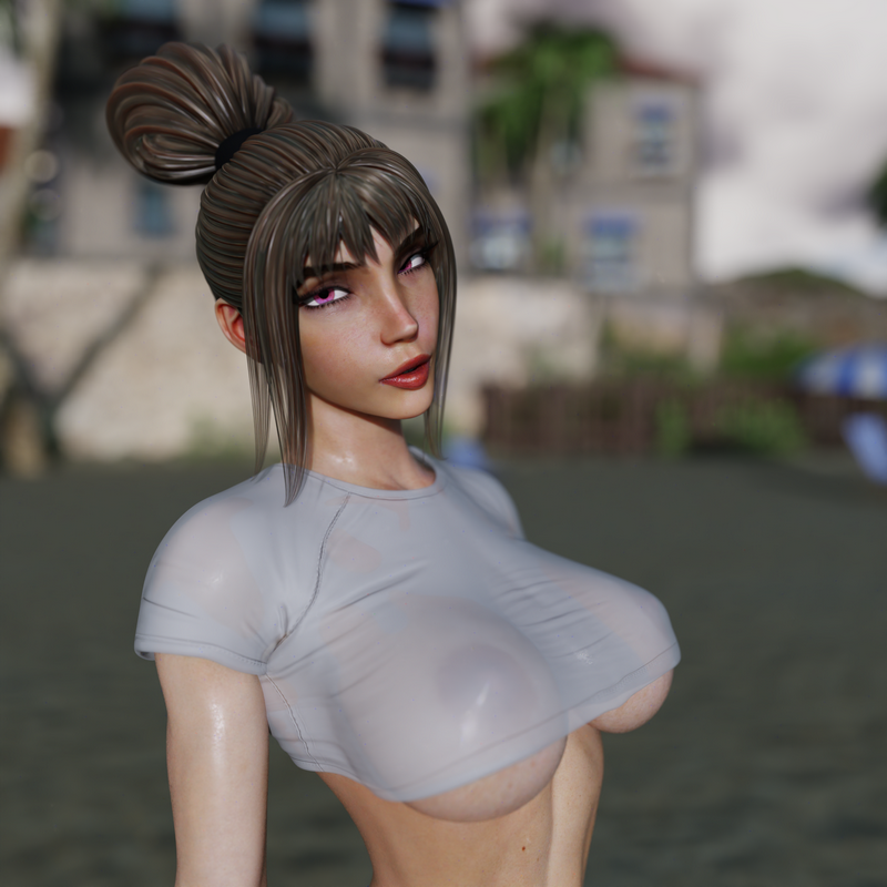 QB作品 - 安妮·洛维 - 3D打印模型|QB Works – Anne Lovely – 3D Print Model