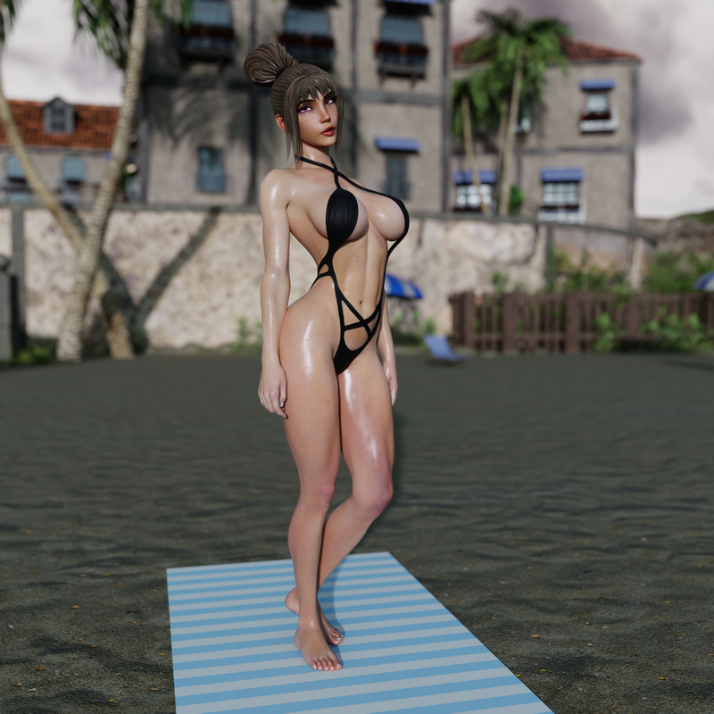 QB作品 - 安妮·洛维 - 3D打印模型|QB Works – Anne Lovely – 3D Print Model