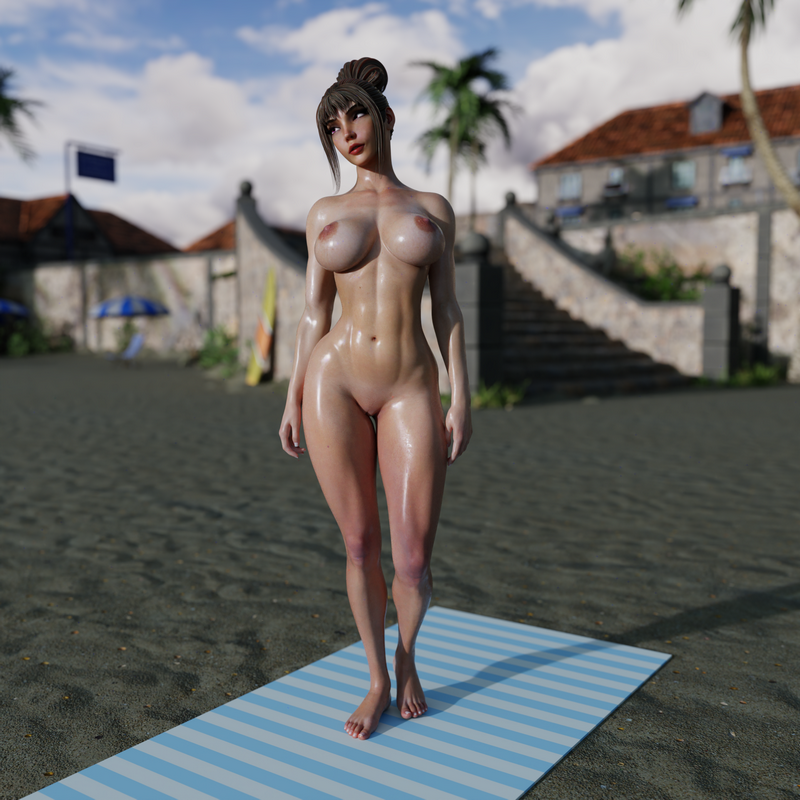 QB作品 - 安妮·洛维 - 3D打印模型|QB Works – Anne Lovely – 3D Print Model