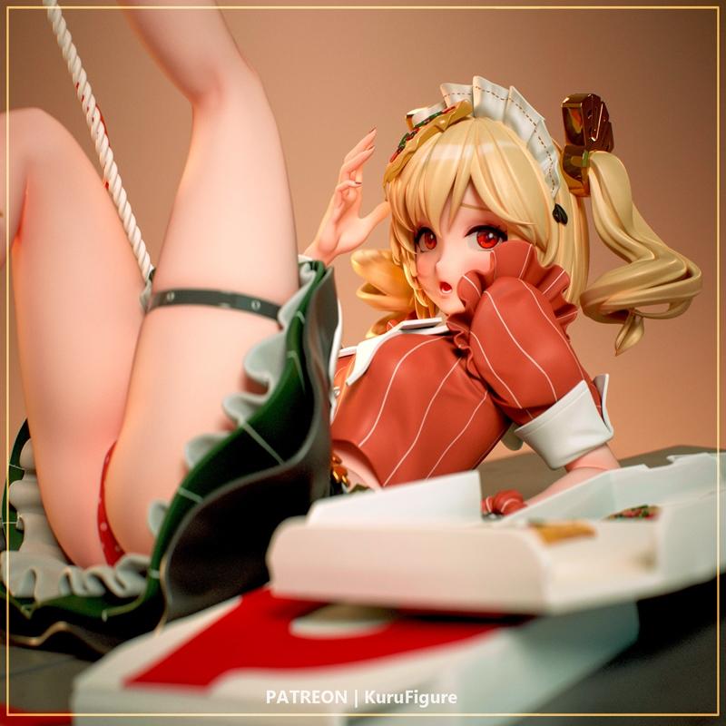 Kuru Figure - 烧冰 - 3D打印模型|Kuru Figure – Burnice – 3D Print Model STL