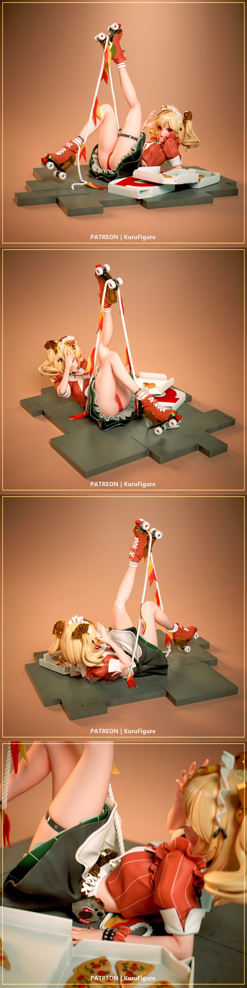 Kuru Figure - 烧冰 - 3D打印模型|Kuru Figure – Burnice – 3D Print Model STL