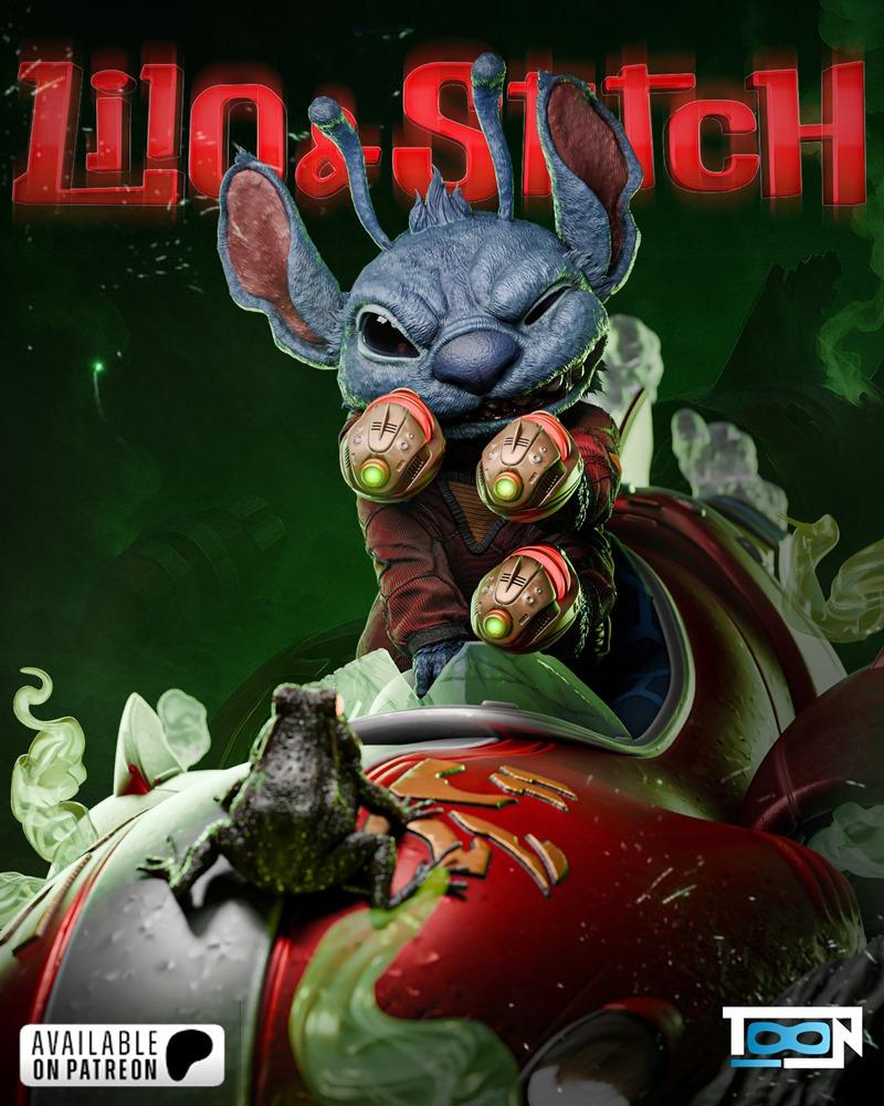 Toon Studios旗下动画《Stitch》3D打印模型|Toon Studios – Stitch – 3D Print Model STL