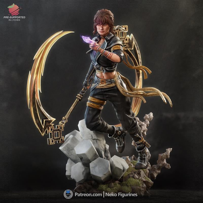 斯凯尔作品《探险33》NEKO手办3D打印模型|Neko Figurines – Sciel – Expedition 33 – 3D Print Model STL