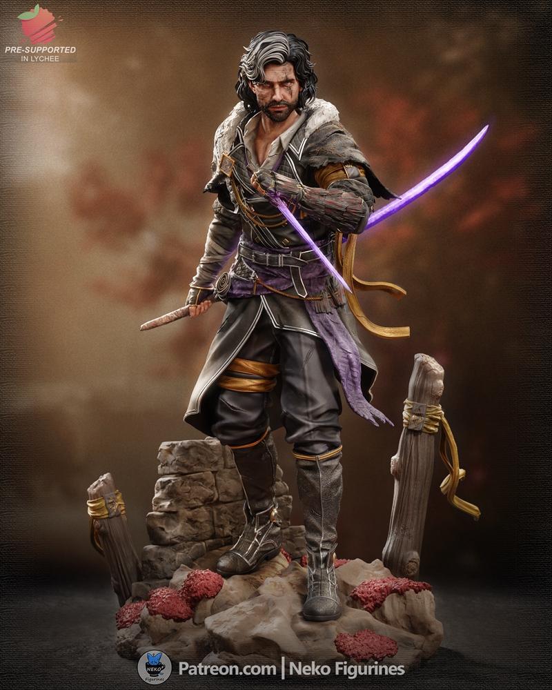 Neko Figurines 3D打印模型：Expedition 33角色收藏|Neko Figurines – Verso – Expedition 33 – 3D Print Model STL