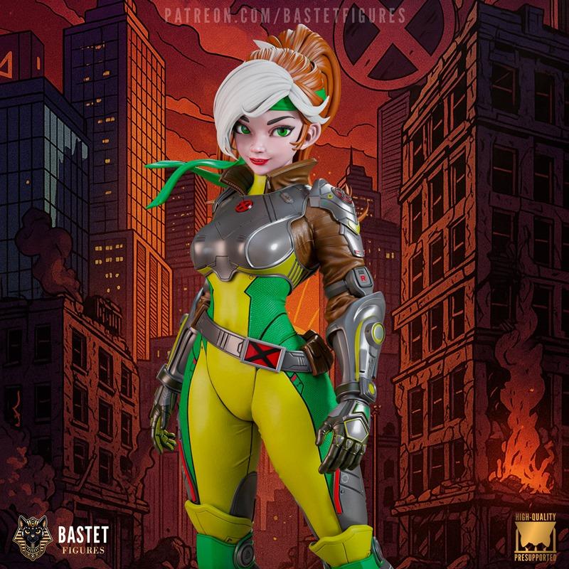 Bastet角色3D打印模型|Bastet Figures – Rogue – X-Men – 3D Print Model STL