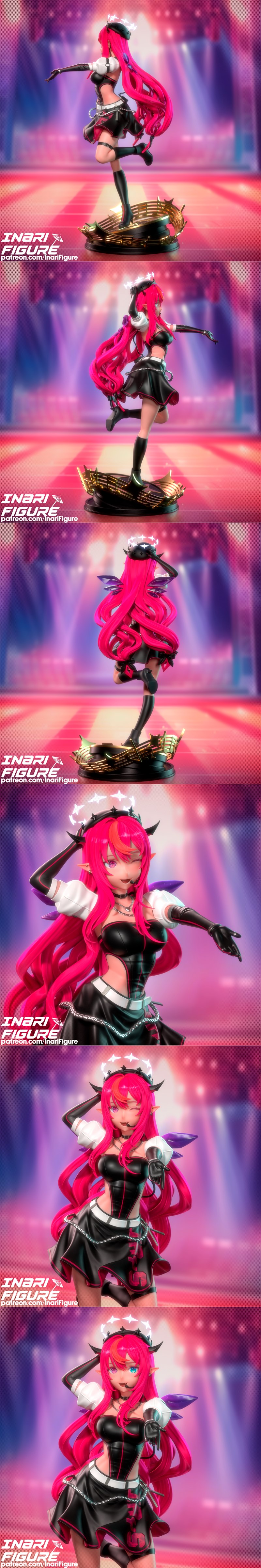 Inari官方3D打印模型：Irys角色立体模型（Holostage 25）|Inari Figure – Irys (Holostage 25) – Hololive – 3D Print Model STL