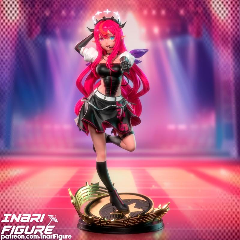 Inari官方3D打印模型：Irys角色立体模型（Holostage 25）|Inari Figure – Irys (Holostage 25) – Hololive – 3D Print Model STL