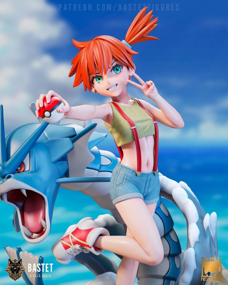 Bastet角色3D打印模型Misty版|Bastet Figures – Misty – Pokemon – 3D Print Model STL
