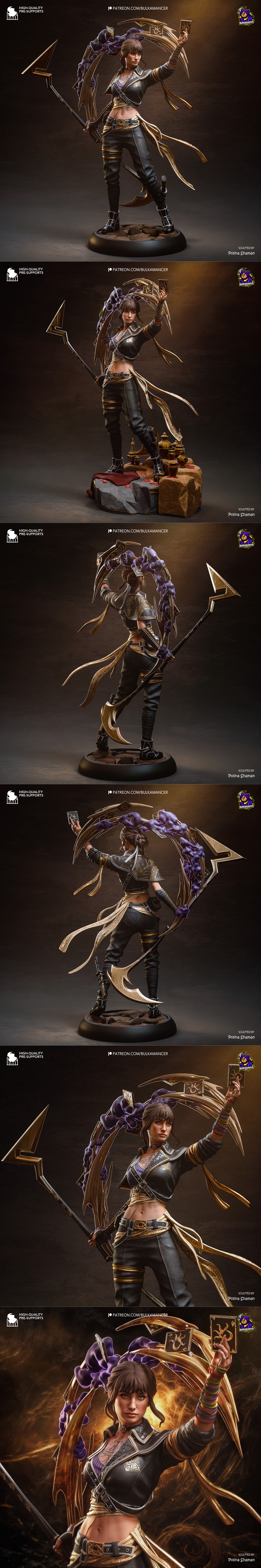 Sciel 33号探险任务 3D打印模型|Bulkamancer Sculpts – Sciel – Expedition 33 – 3D Print Model STL