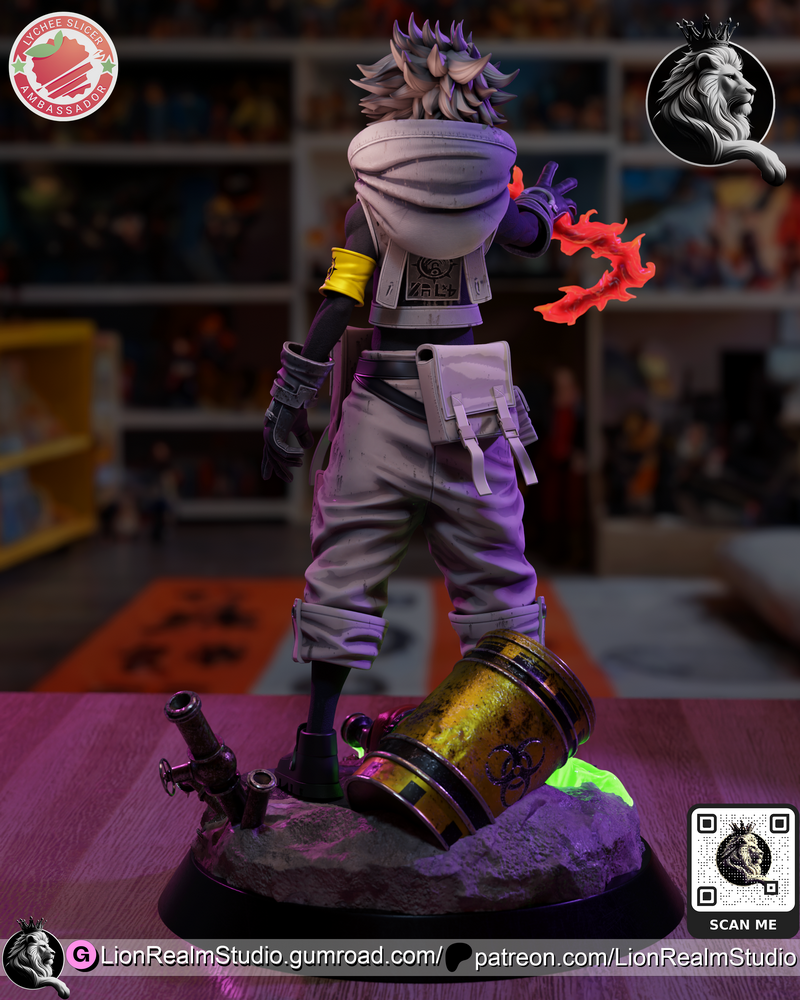 LionRealm Studio旗下作品《Gachiakuta》中的角色Rudo 3D打印模型|LionRealm Studio – Gachiakuta – Rudo – 3D Print Model