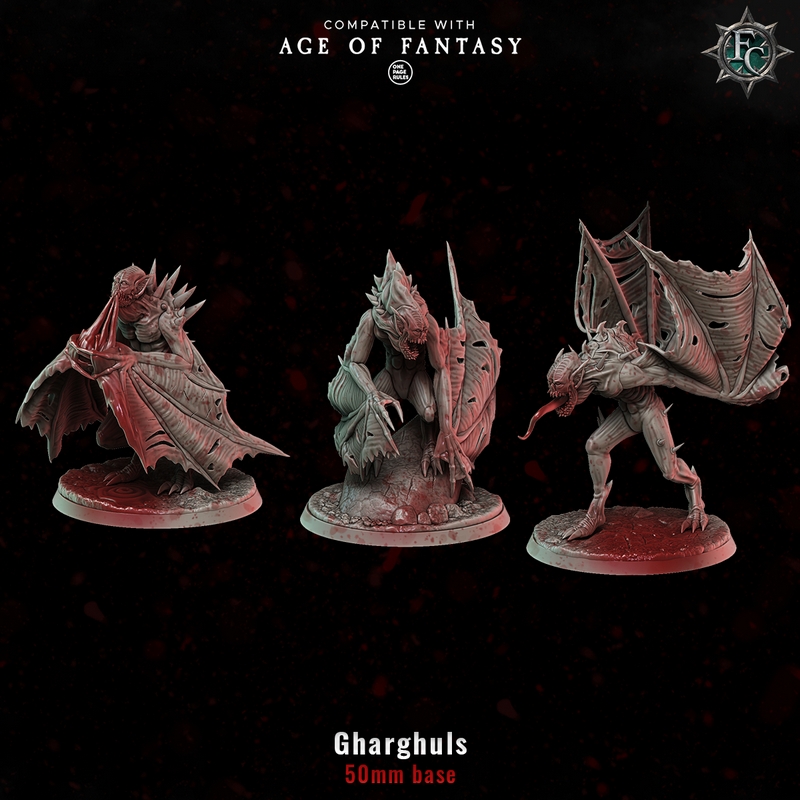 Fleshcraft Studio - 天空恐吓套装 - 3D打印模型|Fleshcraft Studio – Sky Terrors Bundle – 3D Print Model