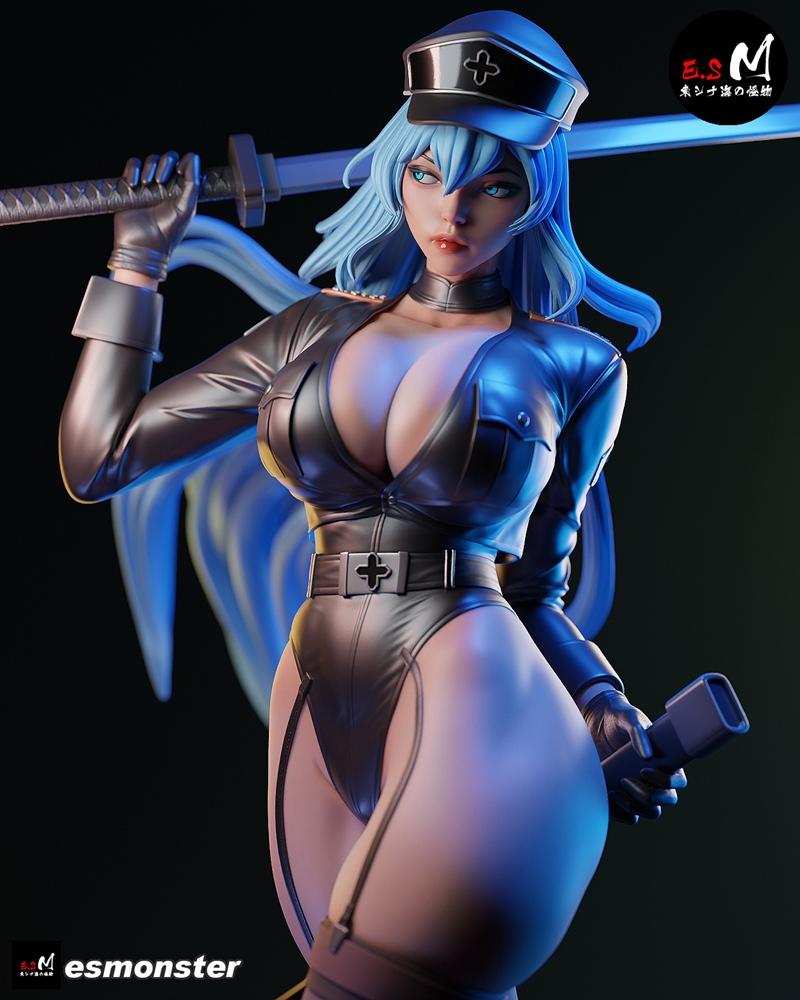 艾斯之死 3D打印模型|E.S Monster – Esdeath – Akame Ga Kill – 3D Print Model STL