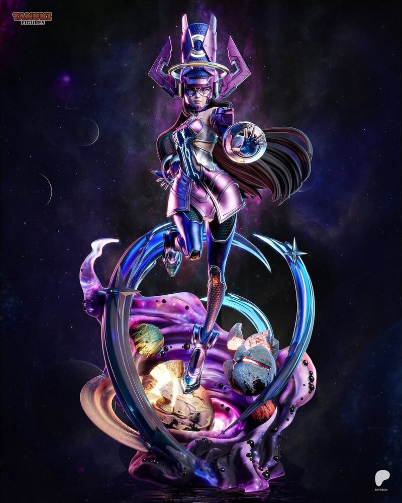 银河系泰拉兽3D打印模型|Tanuki Figures – Galacta – Marvel Rivals – 3D Print Model