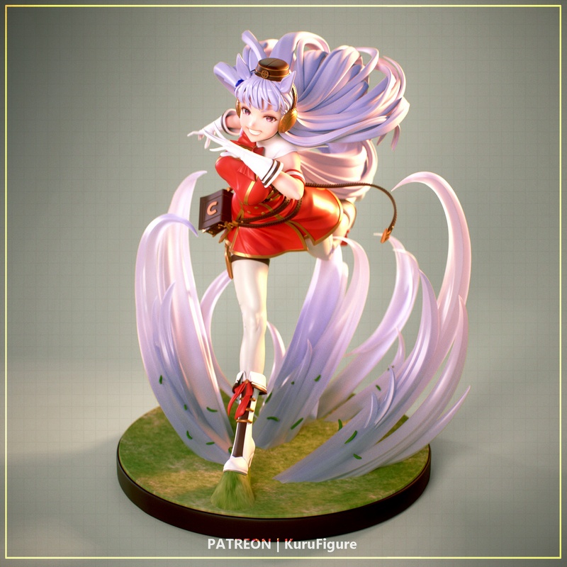 黄金船 3D打印模型|Kuru Figure – Gold Ship – 3D Print Model