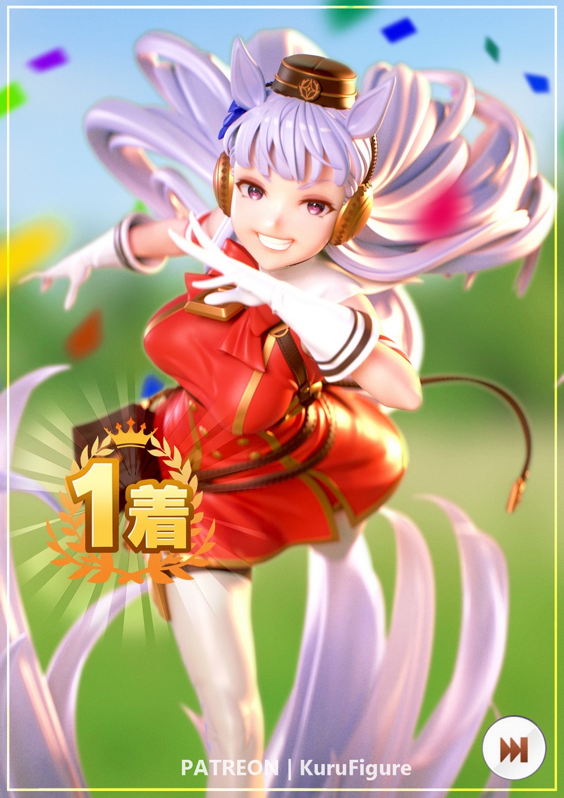 黄金船 3D打印模型|Kuru Figure – Gold Ship – 3D Print Model