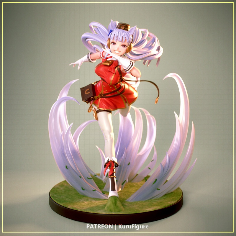 黄金船 3D打印模型|Kuru Figure – Gold Ship – 3D Print Model