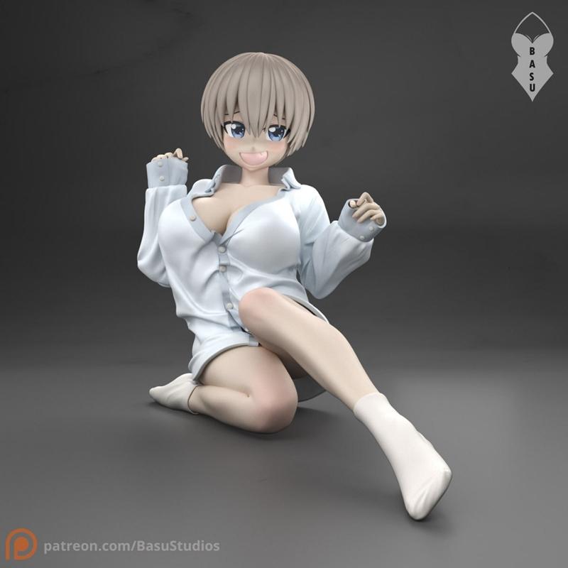Basu Studios旗下《乌萨奇奇》3D打印模型|Basu Studios – Uzaki Chan – Uzaki Chan Wa Asobitai – 3D Print Model STL