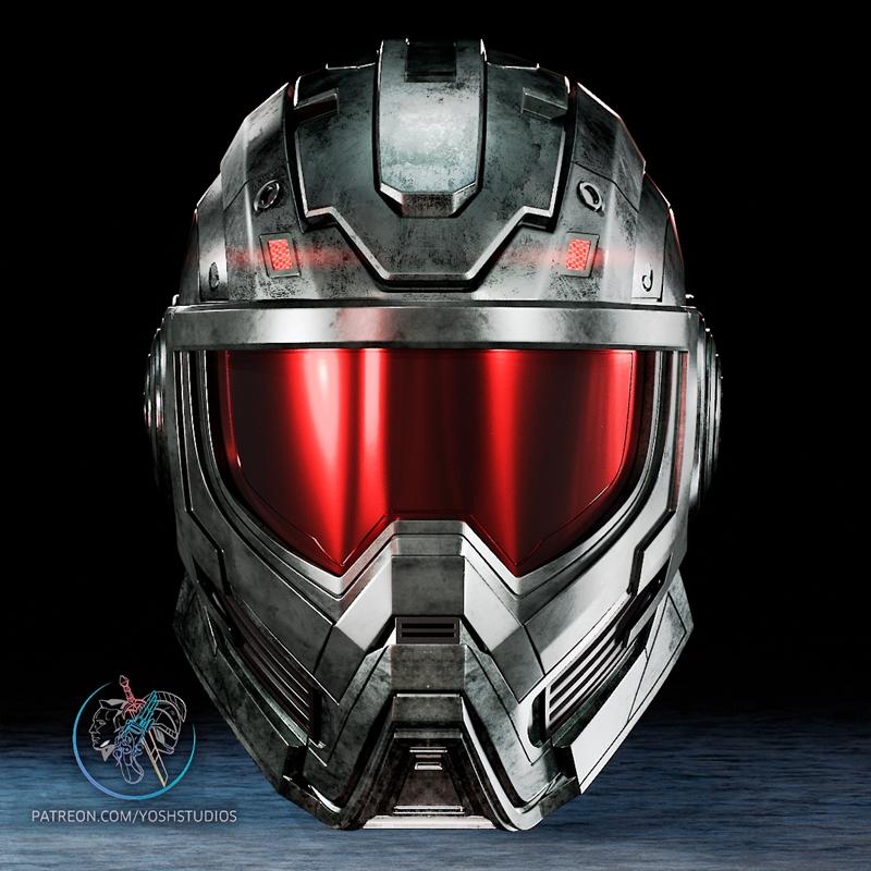 Mr Yosh头盔 - 3D打印模型|Mr Yosh Helmet – 3D Print Model STL