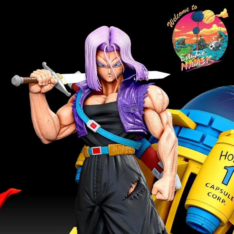 名场面3D打印模型：未来特卢克斯|Estudio Namek – Future Trunks – 3D Print Model