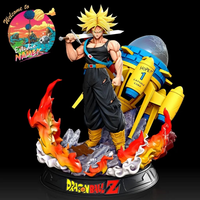 名场面3D打印模型：未来特卢克斯|Estudio Namek – Future Trunks – 3D Print Model