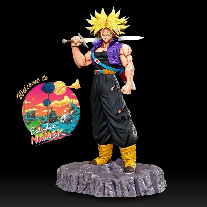名场面3D打印模型：未来特卢克斯|Estudio Namek – Future Trunks – 3D Print Model
