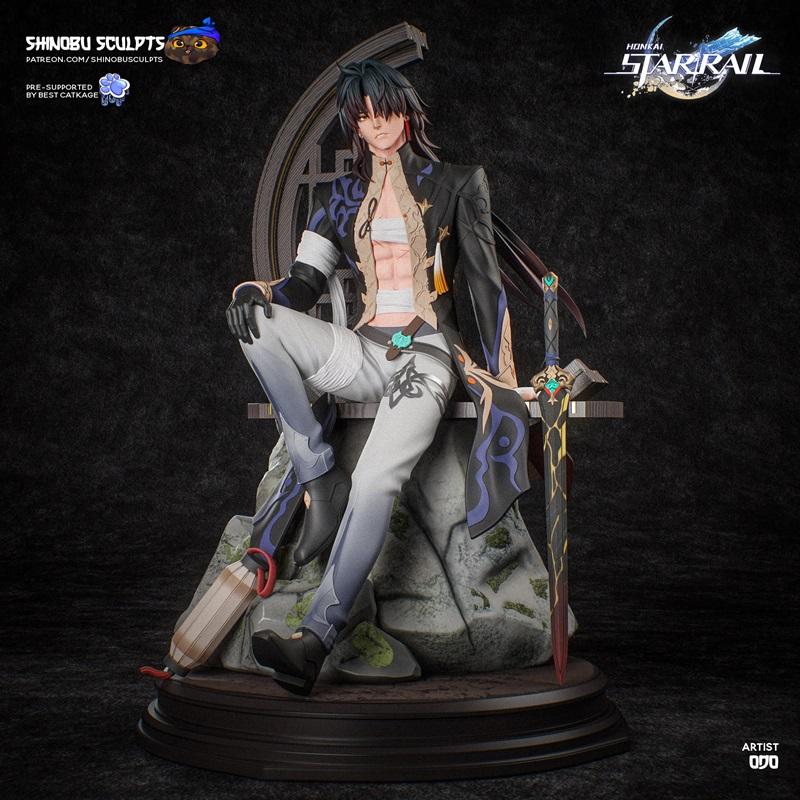 Shinobu刀具3D打印模型|Shinobu Sculpt – Blade – Honkai Star Rail – 3D Print Model STL