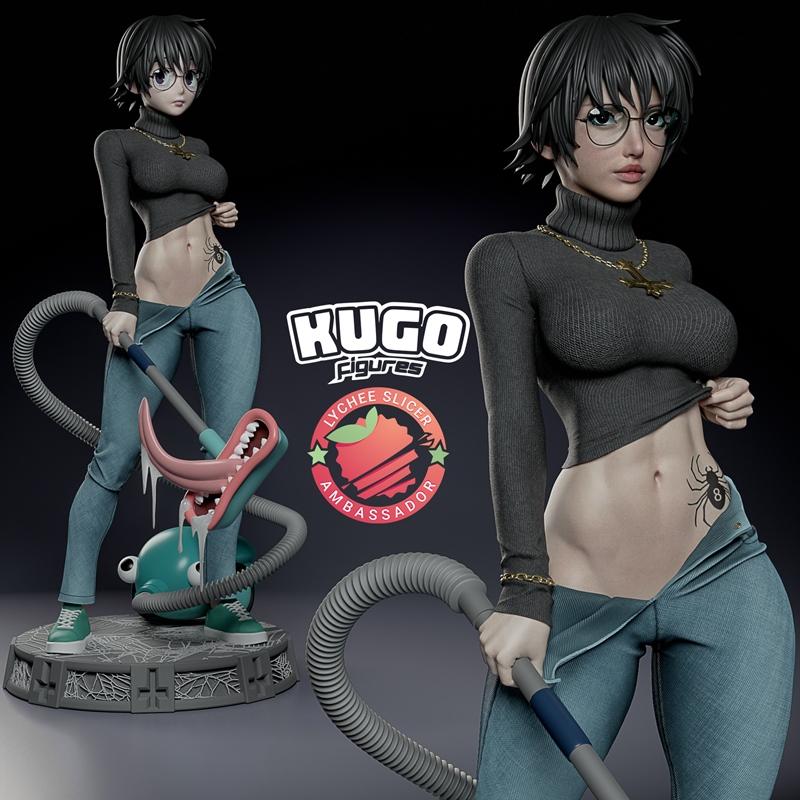 KuGo工作室猎人x猎人Shizuku角色3D打印模型|KuGo figures – Shizuku – Hunter X Hunter – 3D Print Model STL