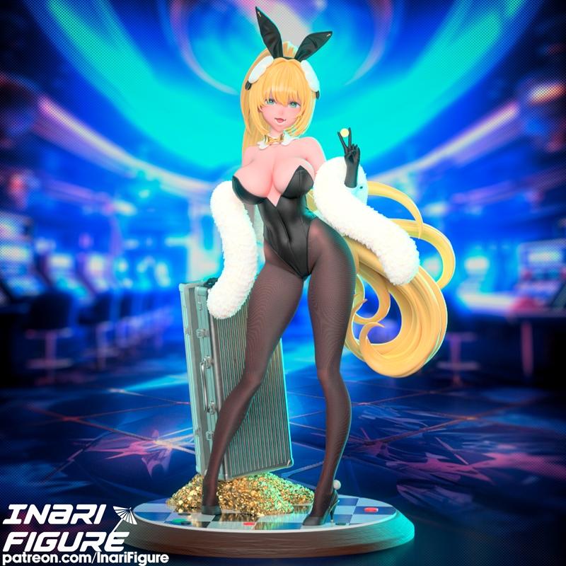 Inari角色3D打印模型|Inari Figure – Rupee – Nikke – 3D Print Model STL