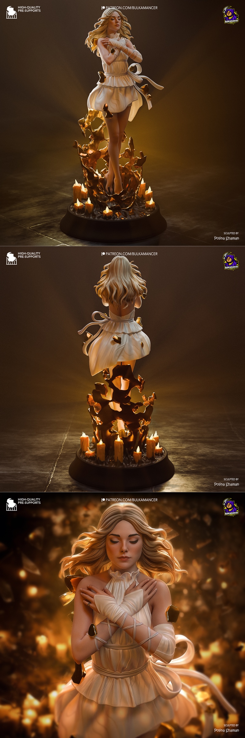 Bulkamancer造型设计——明日之死：死亡地平线2 3D打印模型|Bulkamancer Sculpts – Tomorrow – Death Stranding 2 – 3D Print Model STL