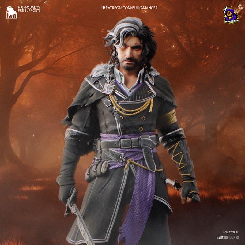 Bulkamancer创作的《Verso》角色模型——《Clair Obscur》3D打印雕塑（Expedition 33）|Bulkamancer Sculpts – Verso – Clair Obscur – Expedition 33 – 3D Print Model STL