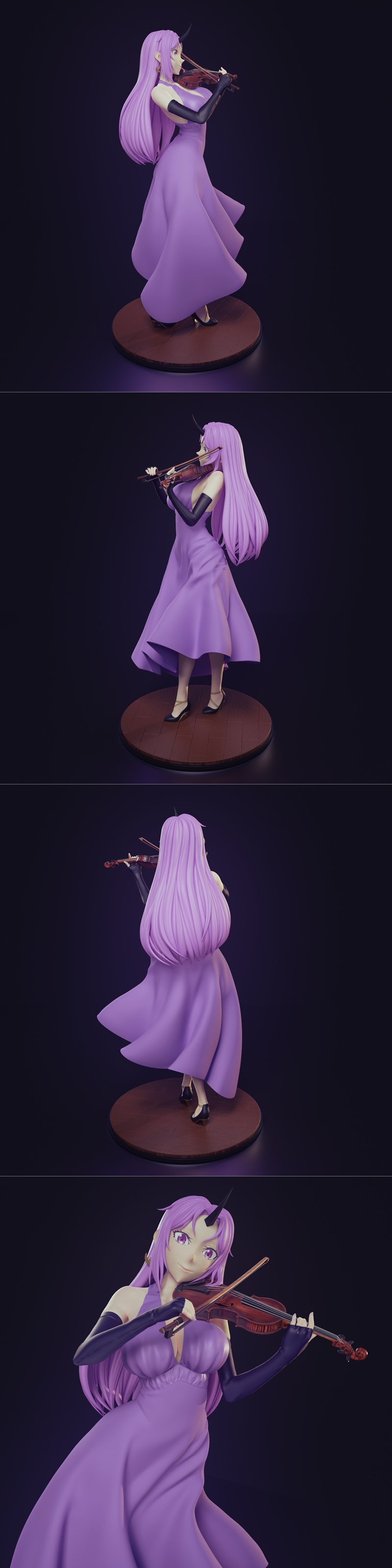 Inari角色模型——转生之 slime 3D打印雕塑|Inari Figure – Tensei Shitara Slime Datta Ken – Shion – 3D Print Model STL