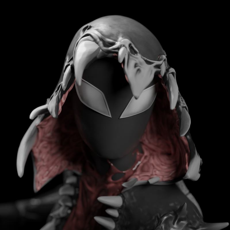 Gwenom - 3D打印动漫角色模型|Gwenom – 3D Print Model