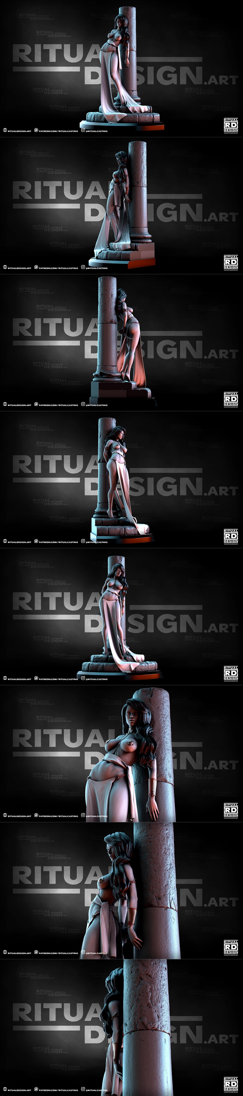 Tilda 3D打印模型|Ritual Design – Tilda – 3D Print Model STL