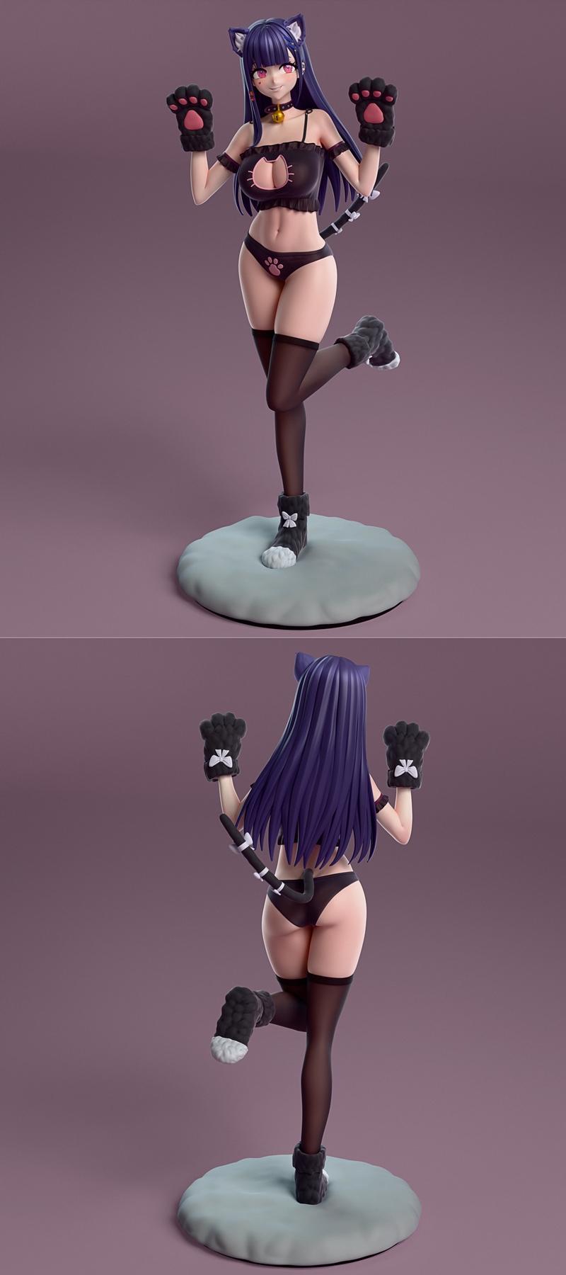 空之形体 – 阿克马·尼赫穆涅（Numi）– 3D打印模型|Void Figures – Akuma Nihmune (Numi) – 3D Print Model STL