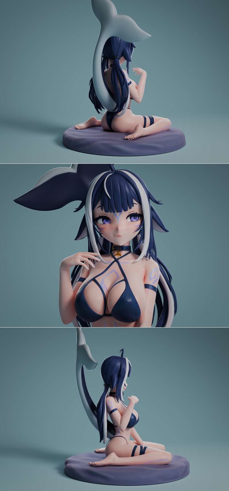 空灵图谱——Shylily——3D打印模型|Void Figures – Shylily – 3D Print Model STL