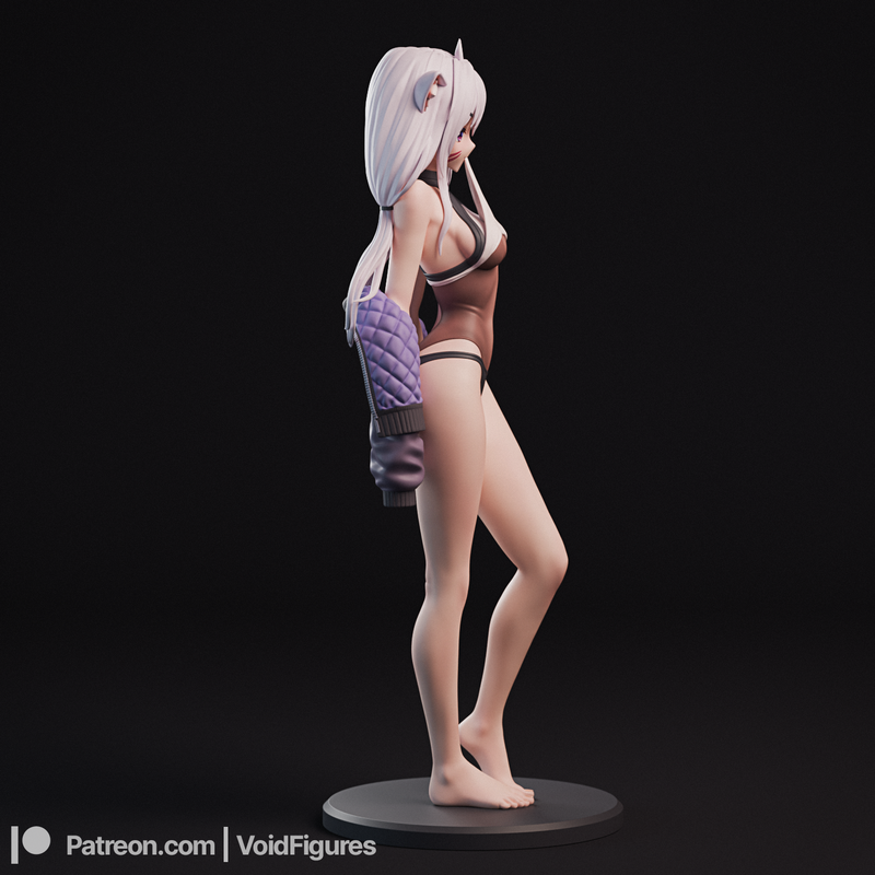 Squchan – 动漫游戏角色3D打印模型|Squchan – 3D Print Model