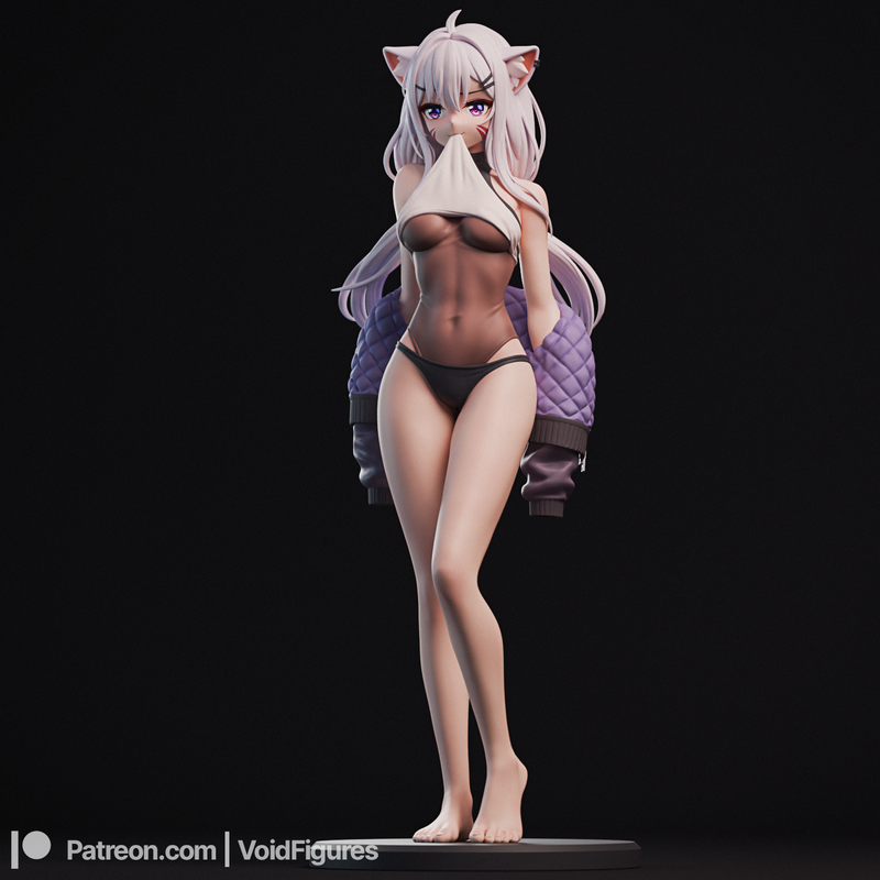 Squchan – 动漫游戏角色3D打印模型|Squchan – 3D Print Model