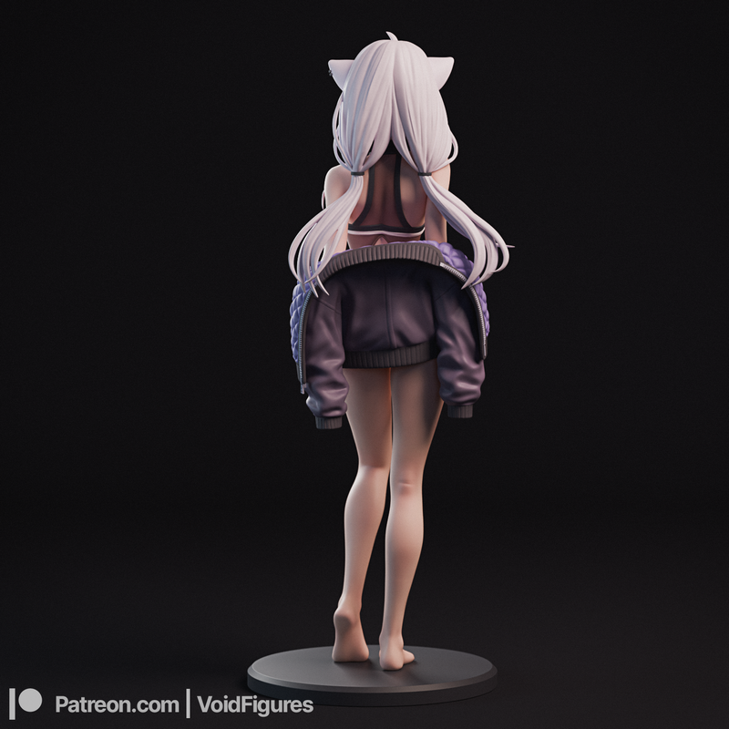 Squchan – 动漫游戏角色3D打印模型|Squchan – 3D Print Model