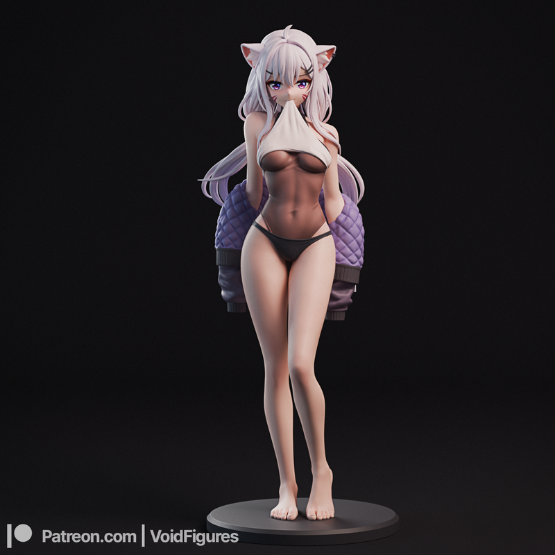 Squchan – 动漫游戏角色3D打印模型|Squchan – 3D Print Model