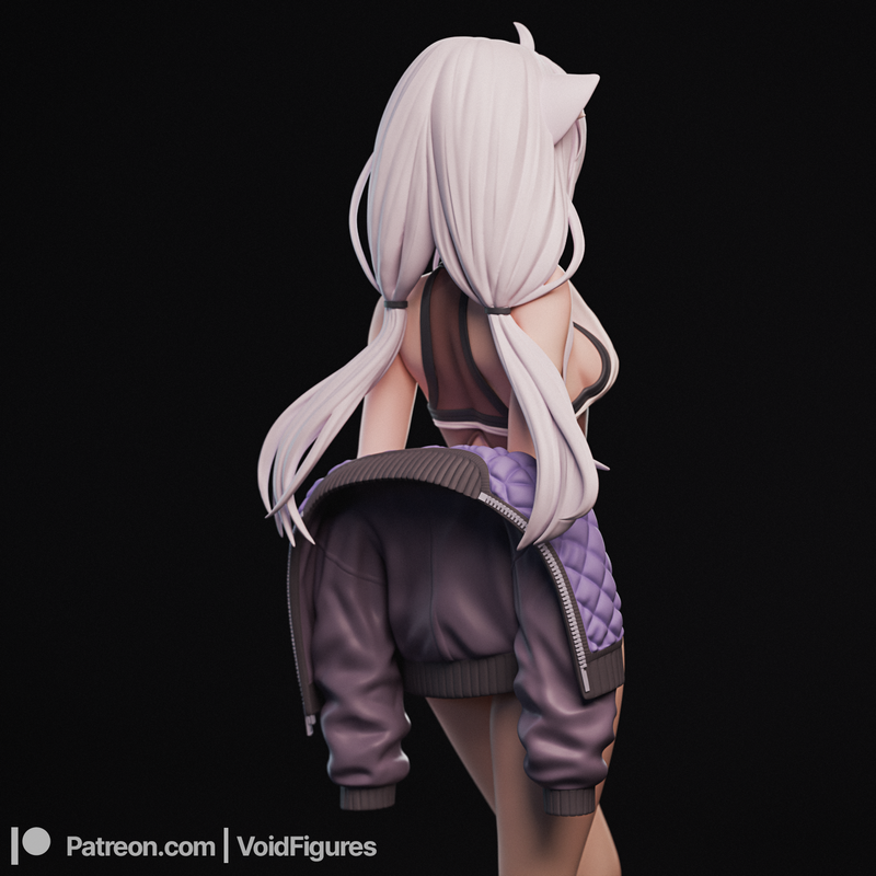 Squchan – 动漫游戏角色3D打印模型|Squchan – 3D Print Model