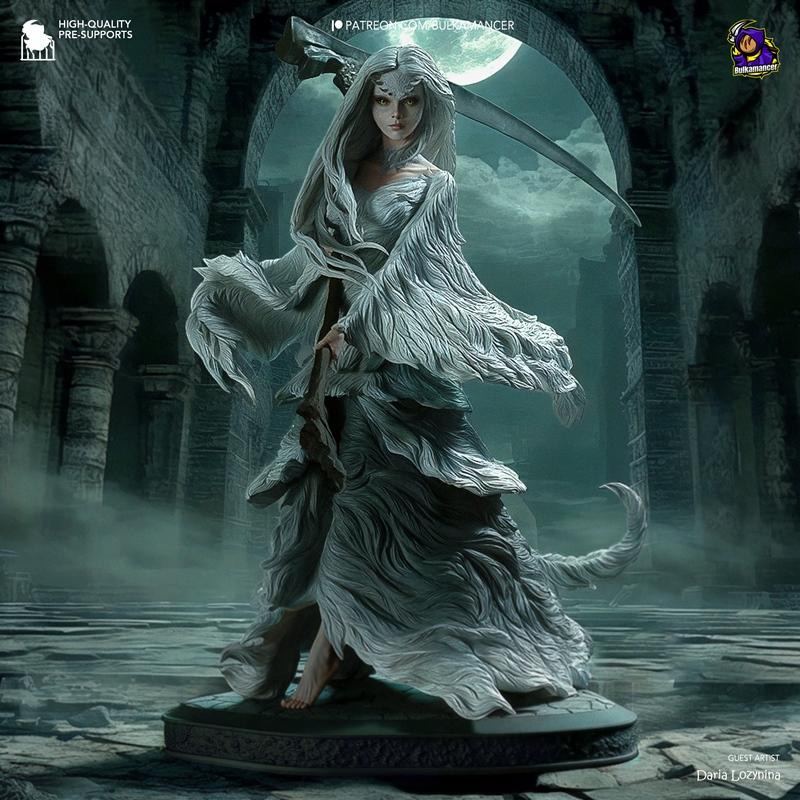 Bulkamancer塑形 – 黑魂 – 克鲁塞·普里西拉 – 3D打印模型|Bulkamancer Sculpts – Dark Souls – Cruce Pricilla – 3D Print Model STL