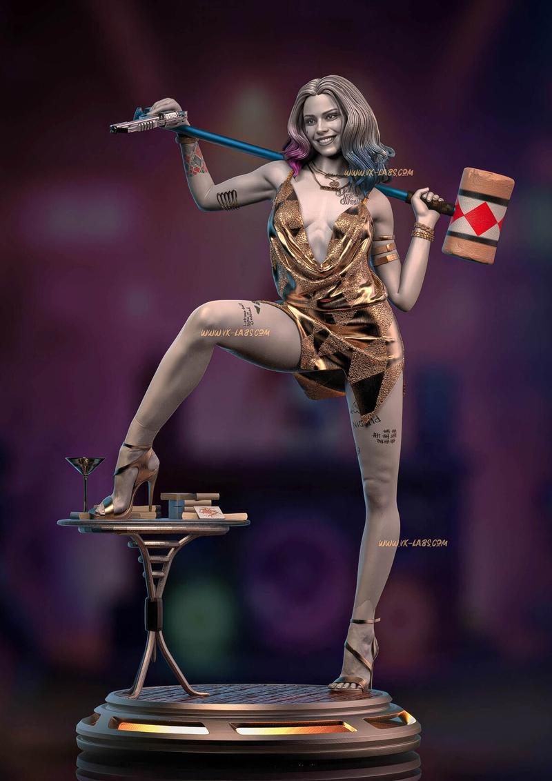 VX Labs - 哥谭魅影 - 3D打印模型|VX Labs – Gotham’s Tease – 3D Print Model STL