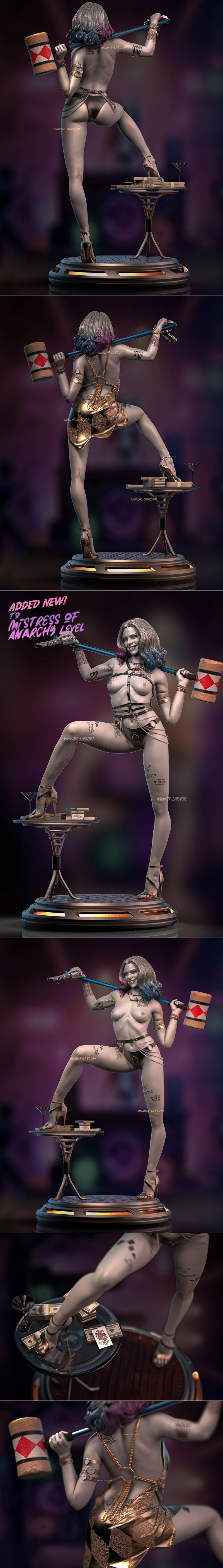 VX Labs - 哥谭魅影 - 3D打印模型|VX Labs – Gotham’s Tease – 3D Print Model STL