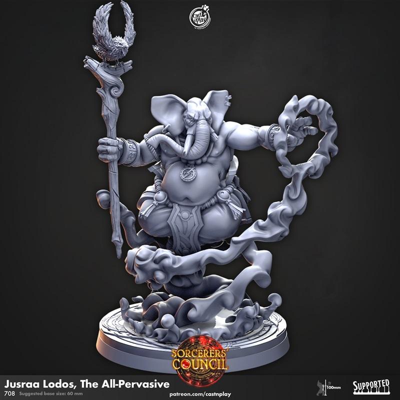 Cast n Play – Jusraa Lodos《全境渗透》3D打印模型|Cast n Play – Jusraa Lodos, The All-Pervasive – 3D Print Model STL