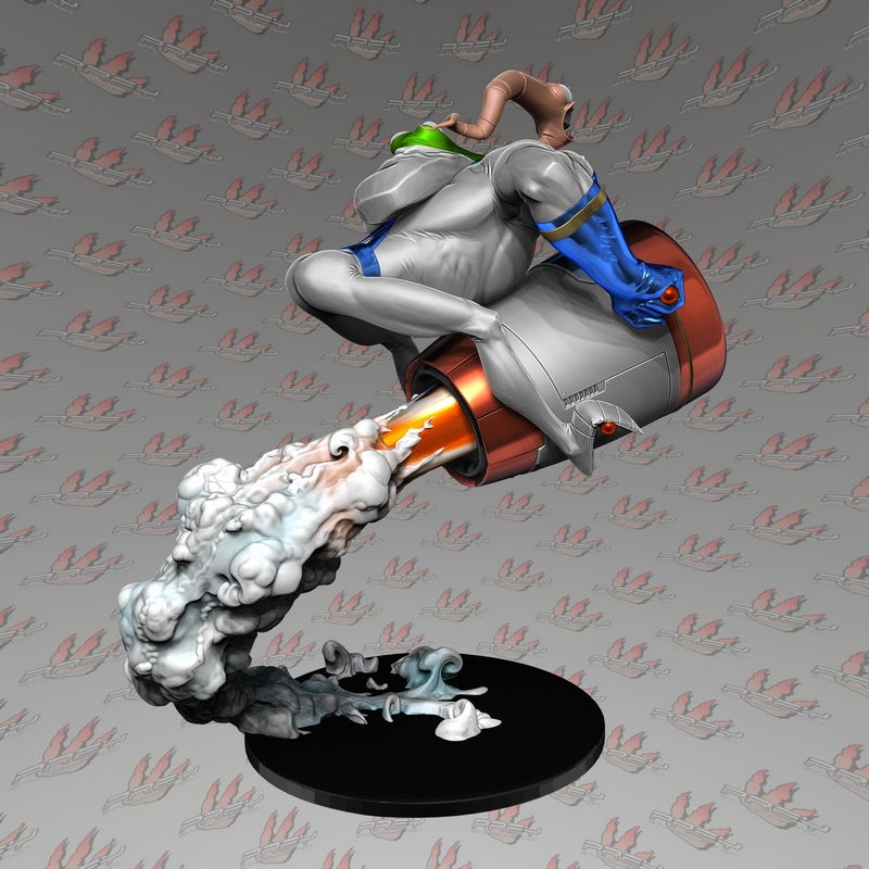 地球虫吉姆 3D打印模型|Prey Collection Studio – Earthworm Jim – 3D Print Model
