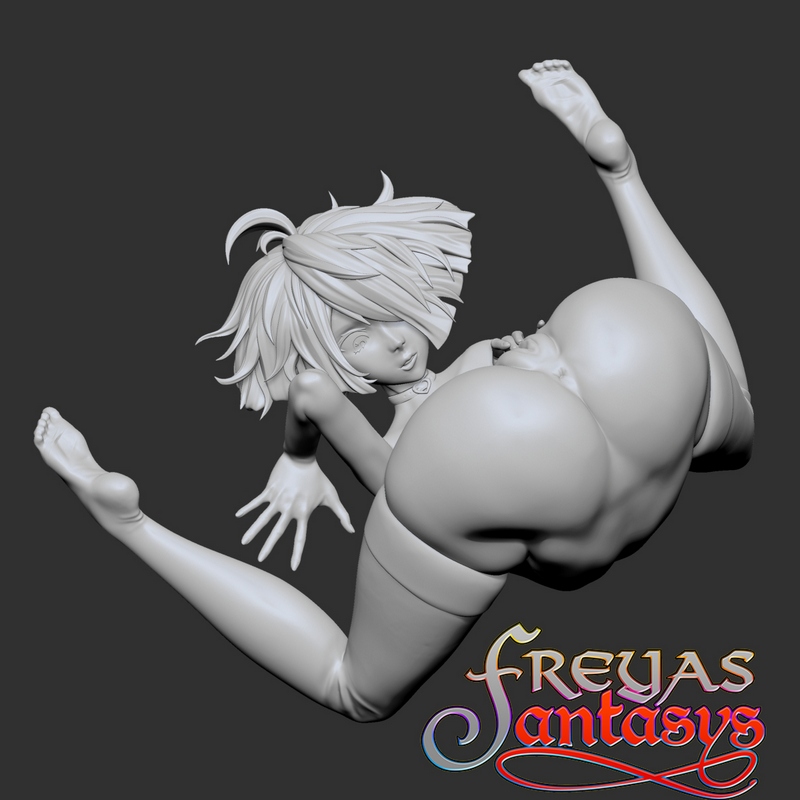 Freyas Fantasys 3D打印模型：街霸Aki角色复刻|Freyas Fantasys – Aki – Street Fighter – 3D Print Model
