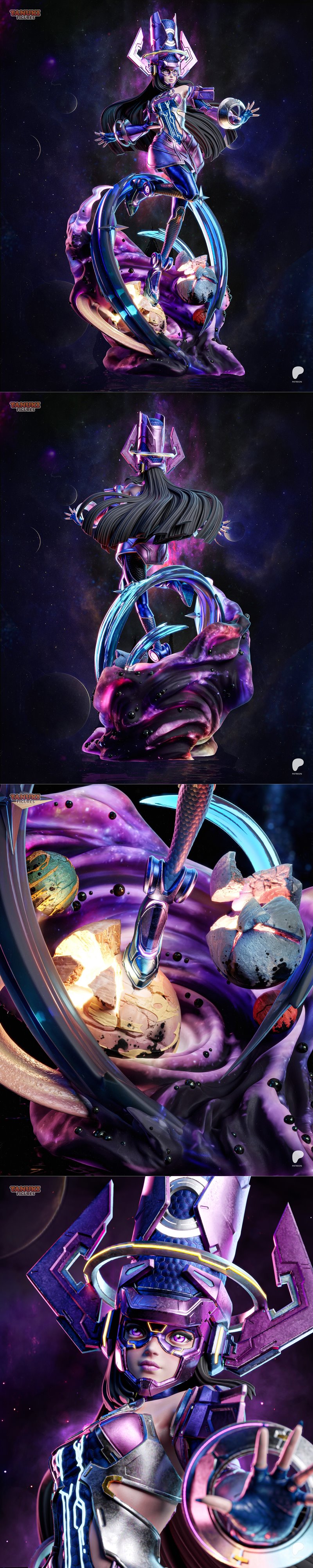 漫威对决3D打印模型-tanuki角色大型实体模型|Tanuki Figures – Marvel Rivals – Fullsize – 3D Print Model STL