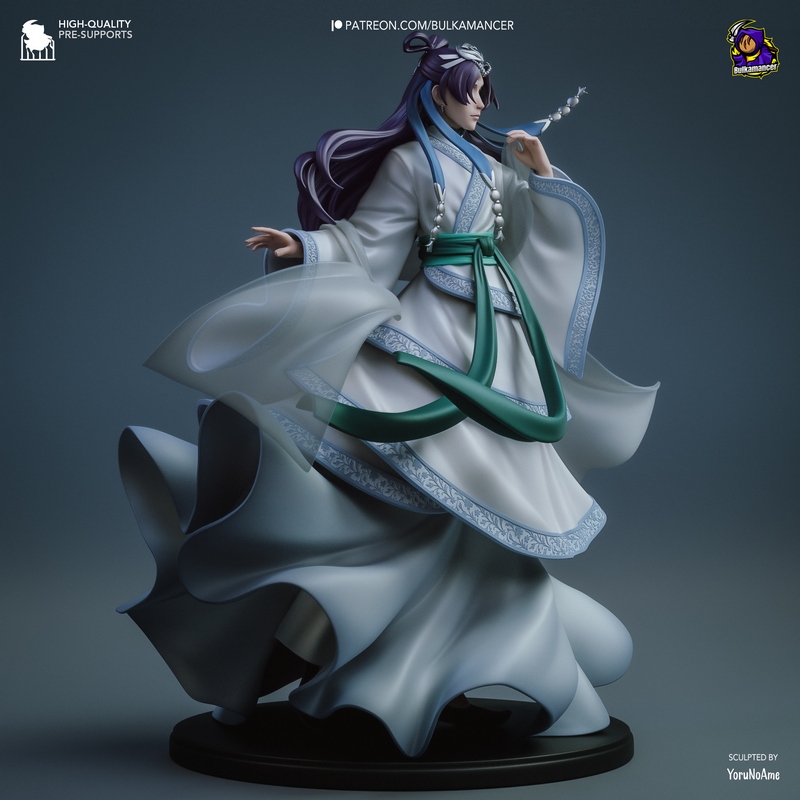 Bulkamancer - 金氏 - 药剂师日记 - 3D打印模型|Bulkamancer – Jinshi – The Apothecary Diaries – 3D Print Model